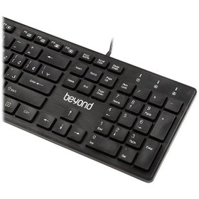 تصویر کیبورد سیم دار بیاند مدل BK-2880 Beyond BK-2880 Wired Keyboard