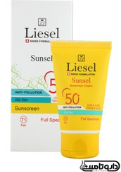 تصویر کرم ضدآفتاب سانسل پوست چرب لایسل 40 میلی لیتر(بی رنگ) ا Liesel Sunsel Oily Skin Sunscreen Cream SPF50+ 40 ml Liesel Sunsel Oily Skin Sunscreen Cream SPF50+ 40 ml