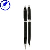 تصویر ست خودکار و روان نویس یوروپن مدل LINE بدنه مشکی 