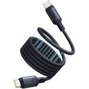 تصویر کابل تبدیل USB-C بیسوس مدل PicoGo Magnetic توان ۲۴۰ وات طول ۱ متر 