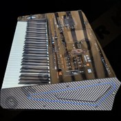 تصویر کنار پنل طرح کربن مشکی دور رنگی - کنار پنل pa4x دور 