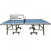 تصویر میز پینگ پنگ ۲۵ میل ام دی اف ۸ چرخ فراز اسپرت مدل T۸۲۵ 