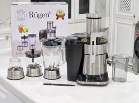 تصویر آبمیوه گیری ۴ کاره روگن مدل Ru-1215 4-function juicer, Rogan model Ru-1215