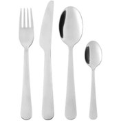 تصویر ست قاشق و چنگال 24 پارچه ایکیا مدل Dragon Ikea Deragon Fork and Spoon 24 Pcs