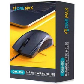 تصویر موس باسیم وان مکس مدل OM-410A ONEMAX OM-410A Wired Mouse