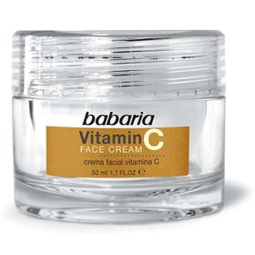 تصویر کرم ویتامین سی باباریا مدل Vitamin C Face Cream حجم 50 میلی لیتر ضد لک و روشن کننده