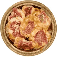 تصویر برگ هلو گوشتی تک پر 