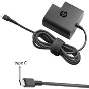 تصویر شارژر لپ‌تاپ اچ پي HP Adapter 20V 3.25A TYPE-C 65W 