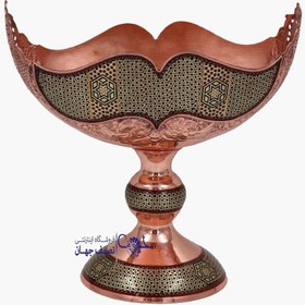 تصویر کشکول مس و خاتم کد mk20 