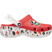 تصویر کراکس زنانه مدل کلاسیک پلتفرم میکی موس (Mickey Mouse Classic Platform) 