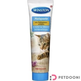 تصویر خمیر مالت گربه وینستون وزن 100 گرم Winston cat malt w100 grams