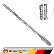 تصویر مته الماسه چهار شیار سایز 460×10 میلی متر 