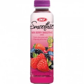 تصویر اسموتی مخلوط توت ا کی اف 500 میلی لیتر OKF OKF mix berry smoothie 500 ml