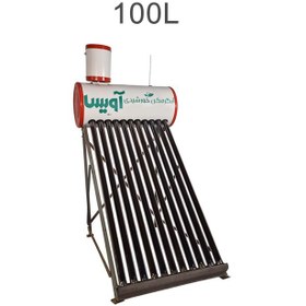 تصویر آبگرمکن خورشیدی ۱۰۰ لیتر فلوتردار برند آویسا Solar Water Heater 100L Foloter Avisa