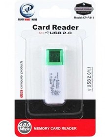 تصویر کارت خوان چند کاره ایکس پی _ پروداکت مدل xp-r111 XP_Product USB-R111 All in One Card Reader