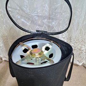 تصویر ساک پیک نیک مدل Sam salo - کرم 