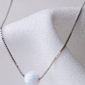 تصویر سنگ اپال گرد 