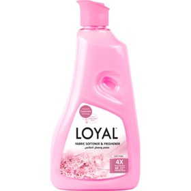 تصویر لویال مایع نرم کننده و خوشبوکنند لباس رایحه صورتی ملایم (Loyal Soft Pink) 