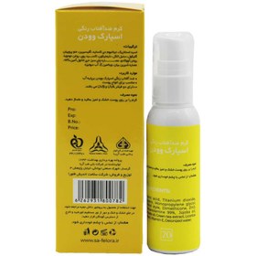 تصویر کرم ضد آفتاب رنگی SPF50 اسپارک وودن مدل 30 حجم 50 میلی لیتر Spark Wooden Fusion Water Colored Sunscreen Cream SPF50 50ml