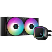 تصویر خنک کننده پردازنده کارکرده دیپ کول مدل Fan Deep Cool LE520 ARGB Fan Deep Cool LE520 ARGB