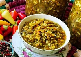 تصویر ترشی لیته 700 گرم شیشه Litteh pickled