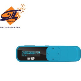 تصویر پخش کننده موسیقی لندر مدل LD-31 LANDER LD-31 DIGITAL MP3 PLAYER