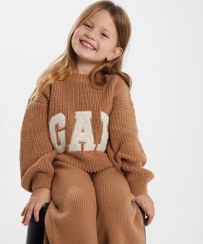 تصویر بلوزوشلوار بافت دخترانه GAP ترک از جدیدترین و شیکترین با رنگ سال2025- 'گرم و نرم و شیک 