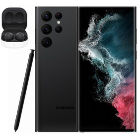 تصویر گوشی موبایل سامسونگ مدل Galaxy S22 Ultra 5G دو سیم کارت ظرفیت 512 گیگابایت و رم 12 گیگابایت به همراه هدفون بی سیم Galaxy Buds 2 Samsung Galaxy S22 Ultra 5G Dual SIM 256GB With 12GB RAM Mobile Phone with Galaxy Buds 2 wireless headphone