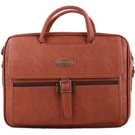 تصویر کیف اداری مدل تک - عسلی 