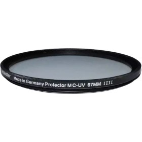 تصویر فیلتر لنز یو وی 67 میلیمتر اشنایدر Schindler GREEN COTING MC-UV 67mm Filter 