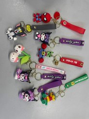 تصویر جاکلیدی کرومی و سیلیکونی طرح دار 