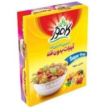 تصویر آبنبات رژيمی و ديابتی كامور با طعم شش ميوه 