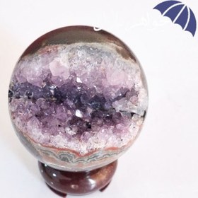 تصویر گوی آمتیست ژئود اصل H3096 