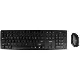 تصویر ماوس و کیبورد بی سیم هوکو مدل GM17 wireless mouse and keyboard gm17 hoco