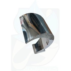 تصویر نازل کرتین قوسی استیل 304 نگیر توپیچ 1.1/4 اینچ 40*55 مدل NKST1.1/4-G55*40 