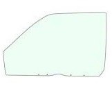 تصویر شیشه دربهای نیسان وانت (یکپارچه) - لجنی 
