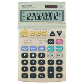 تصویر ماشین حساب مدل EL-782C شارپ ا Sharp EL-782C Calculator Sharp EL-782C Calculator