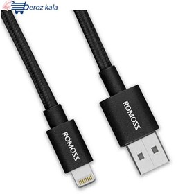 تصویر کابل 2.4 آمپر 3 متری USB به لایتنینگ روموس مدل CB13ns Romoss CB13ns USB To Lightning Cable 3m