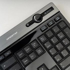 تصویر کیبورد بی سیم KingStar KB92W KingStar KB92W Wireless Keyboard