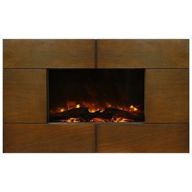 تصویر شومینه برقی چوبی E90 