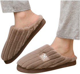 Furry slippers online women