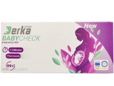 تصویر تست بارداری درکا مدل کاستی یک عددی Berka Baby Check 1pcs