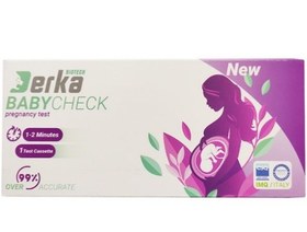 تصویر تست بارداری درکا مدل کاستی یک عددی Berka Baby Check 1pcs
