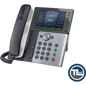 تصویر تلفن تحت شبکه Voip مدل polycom Edge E550 ip 