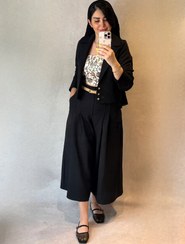 تصویر کت و دامن شلواری زنانه مدل آیرو Airo blazer with skirt-pants