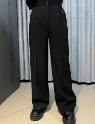 تصویر شلوار‌ واید بگ کرپ 