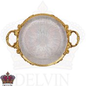 تصویر بشقاب پلو خوری کریستال 