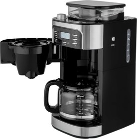 تصویر SENCOR Coffee machine built-in coffee grinder (200 g) LCD display 12 cups jug 1.5 L. - ارسال 15 الی 20 روز کاری 