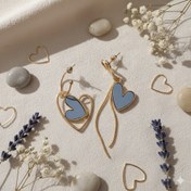 تصویر گوشواره قلبینه -122 