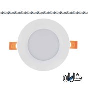 تصویر چراغ سقفی توکار بک لایت 12 وات افراتاب Built-in COB ceiling light 12 watts of TITAN series